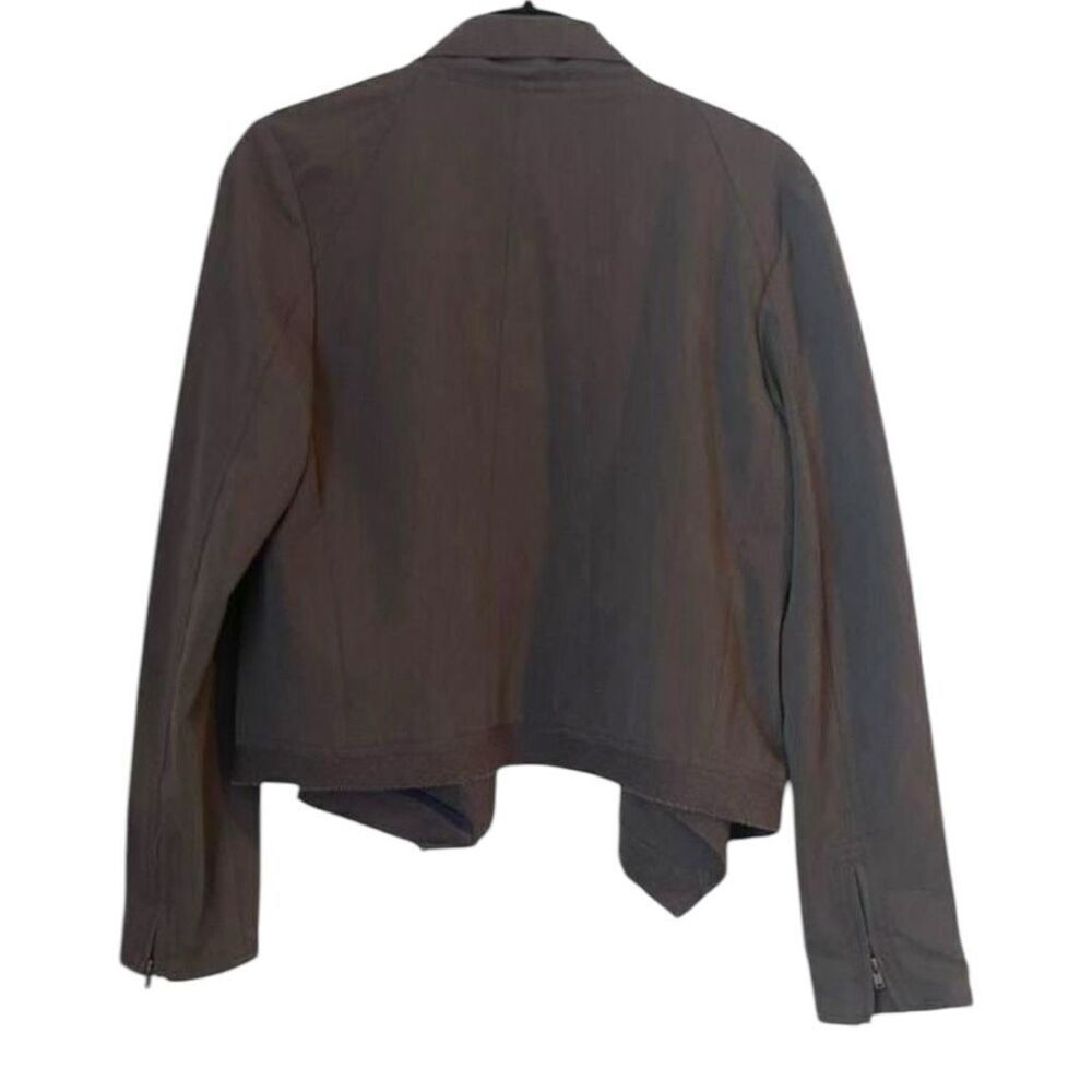 Willow & Clay Blazer Jacket Open Drape Front Size… - image 3